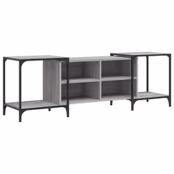 VidaXL 837605, Gris, Métal, Bois, 1530 mm, 370 mm, 500 mm, 1 pièce(s)