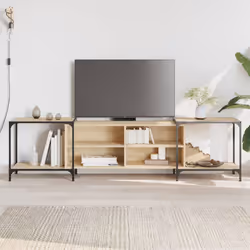 VidaXL 837608 Support TV et centre de divertissement