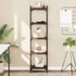 vidaXL Bibliothèque 5 niveaux chêne marron 40x30x154cm bois ingénierie