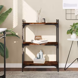 Cette bibliothèque offre une solution idéale pour organiser vos livres et sera un supplément décoratif mais pratique à votre ...