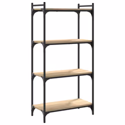 VidaXL 837653, Chêne, Métal, Bois, 600 mm, 300 mm, 1200 mm