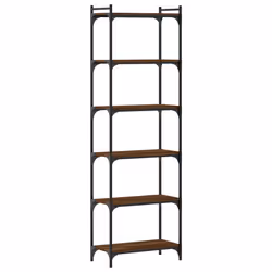 VidaXL 837686, Marron, Chêne, Métal, Bois, 800 mm, 300 mm, 1880 mm