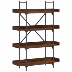 VidaXL 837696, Marron, Chêne, Métal, Bois, 1000 mm, 330 mm, 1455 mm