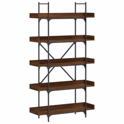 VidaXL 837701, Marron, Chêne, Métal, Bois, 1000 mm, 330 mm, 1805 mm
