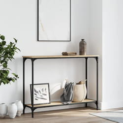 Vidaxl - Table console chêne sonoma 101x30,5x75 cm bois d'ingénierie