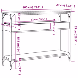 VidaXL 837721 Table à café, latérale et de salon - Vue supplémentaire 8