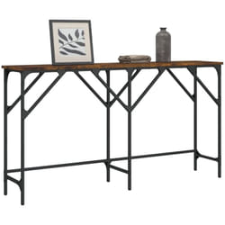 Vidaxl - Table console chêne fumé 140x29x75 cm bois d'ingénierie