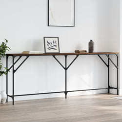 Vidaxl - Table console chêne marron 200x29x75 cm bois d'ingénierie