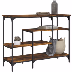 Ajoutez une touche d'élégance à votre entrée, salon ou couloir avec cette table console élégante. Matériau durable : le bois  ...