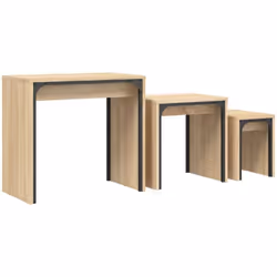 Ces 3 tables basses gigognes sont l'alternative parfaite pour les petits appartements ou tout espace avec une surface limitée ...