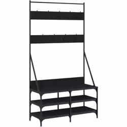 Mettez votre placard en ordre et choisissez facilement votre tenue avec ce porte-vêtements ! Matériau durable : le bois d'ing ...