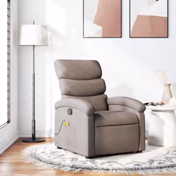 Asseyez-vous et détendez-vous dans ce fauteuil inclinable de massage très confortable ! Fonction d'inclinaison manuelle : ce ...