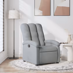 Asseyez-vous et détendez-vous dans ce fauteuil inclinable très confortable ! Fonction d'inclinaison manuelle : ce fauteuil in ...