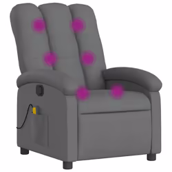 VidaXL 371740, Tissu, Gris, mousse, 110 kg, 700 mm, 930 mm