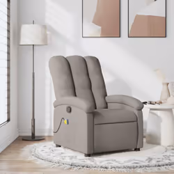 Asseyez-vous et détendez-vous dans ce fauteuil inclinable de massage très confortable ! Fonction d'inclinaison manuelle : ce ...
