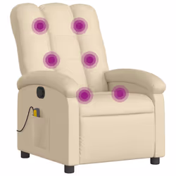 VidaXL 371748, Tissu, Crème, mousse, 110 kg, 700 mm, 930 mm