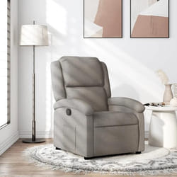 vidaXL Fauteuil Inclinable Chaise de Relaxation avec Dossier et Repose-Pied Siège Inclinable Fauteuil TV de Salon 371759