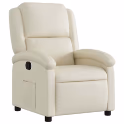VidaXL 371776, Simili-cuir, Crème, mousse, 110 kg, 710 mm, 865 mm