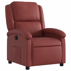 VidaXL 371779, Simili-cuir, Rouge, mousse, 110 kg, 710 mm, 865 mm