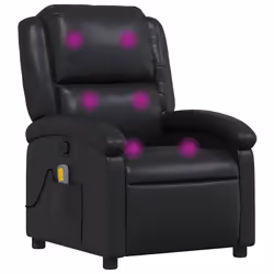 VidaXL 371782, Simili-cuir, Noir, mousse, 110 kg, 710 mm, 865 mm