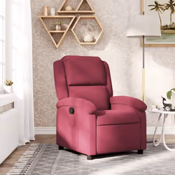 Asseyez-vous et détendez-vous dans ce fauteuil inclinable très confortable ! Fonction d'inclinaison manuelle : ce fauteuil in ...