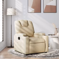 Asseyez-vous et détendez-vous dans ce fauteuil inclinable très confortable ! Fonction d'inclinaison manuelle : ce fauteuil in ...