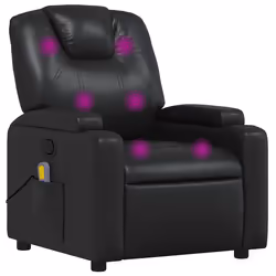 VidaXL 372396, Simili-cuir, Noir, mousse, 110 kg, 740 mm, 880 mm