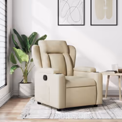 Asseyez-vous et détendez-vous dans ce fauteuil inclinable très confortable ! Fonction d'inclinaison manuelle : ce fauteuil in ...