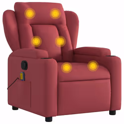 VidaXL 372418, Tissu, Rouge, mousse, 110 kg, 770 mm, 945 mm