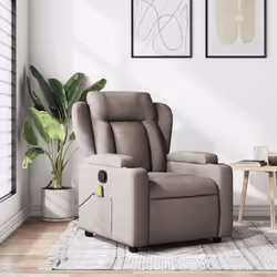 Asseyez-vous et détendez-vous dans ce fauteuil inclinable de massage très confortable ! Fonction d'inclinaison manuelle : ce  ...