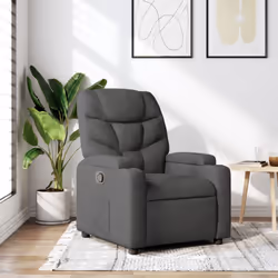Asseyez-vous et détendez-vous dans ce fauteuil inclinable très confortable ! Fonction d'inclinaison manuelle : ce fauteuil in ...