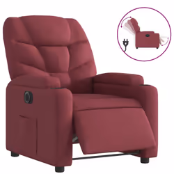VidaXL 372444, Tissu, Rouge, mousse, 110 kg, 740 mm, 890 mm