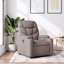 Asseyez-vous et détendez-vous dans ce fauteuil inclinable très confortable ! Fonction d'inclinaison manuelle : ce fauteuil in ...