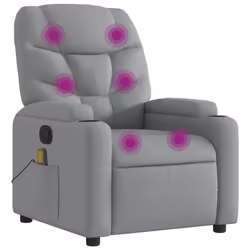 VidaXL 372453, Tissu, Gris, mousse, 110 kg, 740 mm, 890 mm