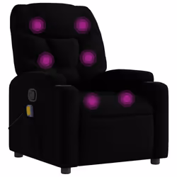 VidaXL 372455, Tissu, Noir, mousse, 110 kg, 740 mm, 890 mm