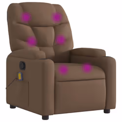 VidaXL 372457, Tissu, Marron, mousse, 110 kg, 740 mm, 890 mm