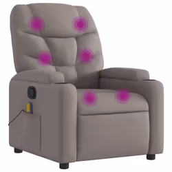 VidaXL 372461, Tissu, Taupe, mousse, 110 kg, 740 mm, 890 mm