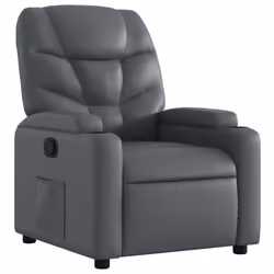 VidaXL 372468, Simili-cuir, Gris, mousse, 110 kg, 740 mm, 890 mm