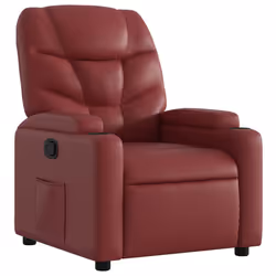 VidaXL 372469, Simili-cuir, Rouge, mousse, 110 kg, 740 mm, 890 mm