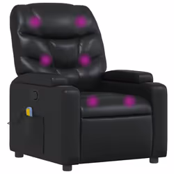 VidaXL 372472, Simili-cuir, Noir, mousse, 110 kg, 740 mm, 890 mm