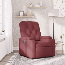 Asseyez-vous et détendez-vous dans ce fauteuil inclinable très confortable ! Fonction d'inclinaison manuelle : ce fauteuil in ...