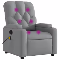 VidaXL 372491, Tissu, Gris, mousse, 110 kg, 740 mm, 865 mm