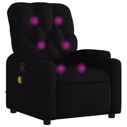 VidaXL 372493, Tissu, Noir, mousse, 110 kg, 740 mm, 865 mm