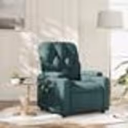 vidaXL Fauteuil de Massage Inclinable Chaise de Relaxation avec Porte-gobelets Siège avec Dossier et Accoudoirs Salon 372497