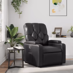 Asseyez-vous et détendez-vous dans ce fauteuil inclinable très confortable ! Fonction d'inclinaison manuelle : ce fauteuil in ...