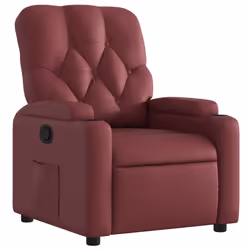 VidaXL 372507, Simili-cuir, Rouge, mousse, 110 kg, 740 mm, 865 mm