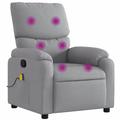 VidaXL 373422, Tissu, Gris, mousse, 110 kg, 750 mm, 990 mm