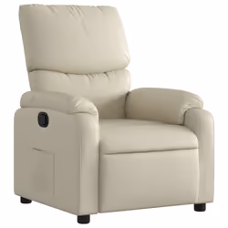 VidaXL 373435, Simili-cuir, Crème, mousse, 110 kg, 750 mm, 990 mm