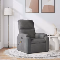 Asseyez-vous et détendez-vous dans ce fauteuil inclinable de massage très confortable ! Fonction d'inclinaison manuelle : ce ...