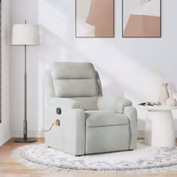 Asseyez-vous et détendez-vous dans ce fauteuil inclinable de massage très confortable ! Fonction d'inclinaison manuelle : ce ...
